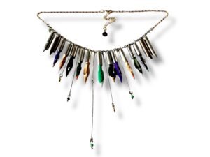 Collier plumes de calligraphie Graffiti