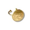 bague 5 centimes de francs Bague pièce 5 centimes de francs